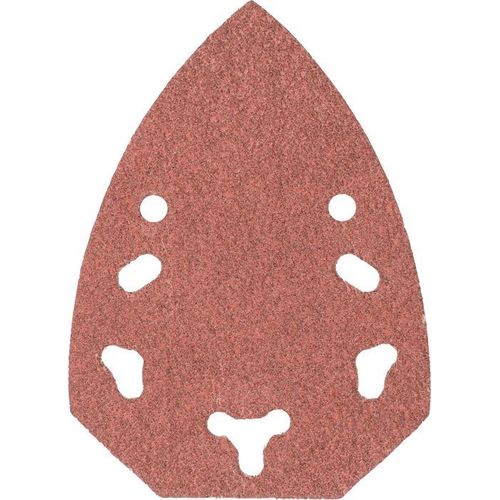 KWB QUICK-STICK patins abrasifs triangulaires auto-agrippants, bois et métaux - 493512