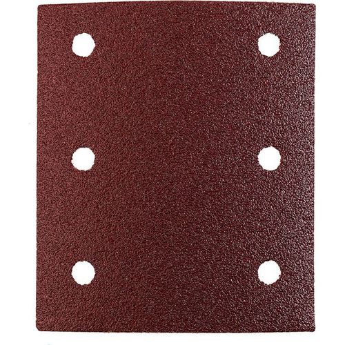 KWB Patins abrasifs QUICK-STICK, BOIS & MÉTAL, corindon affiné, 115 x 100 mm - 818012