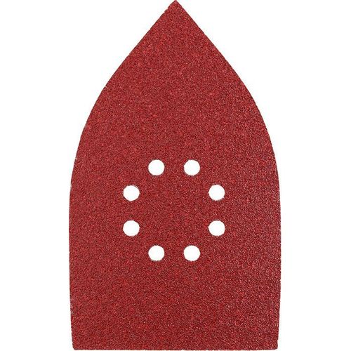 KWB Patins abrasifs triangulaires QUICK-STICK, BOIS & MÉTAL, corindon affiné, 107 x 175 mm - 493424