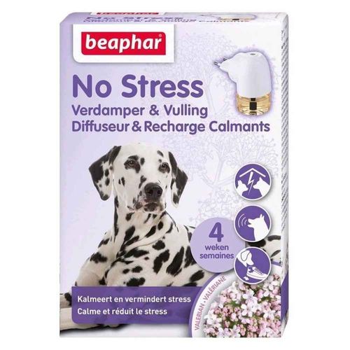 Diffuseur + Recharge Calmant 30j No Stress Pour Chien - Beaphar - 30ml