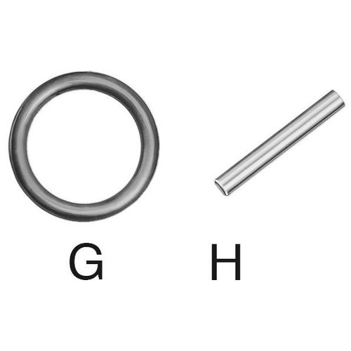 Hazet Goupille de raccordement - Carré creux 12,5 mm (1/2 pouce) - 900S-H1014
