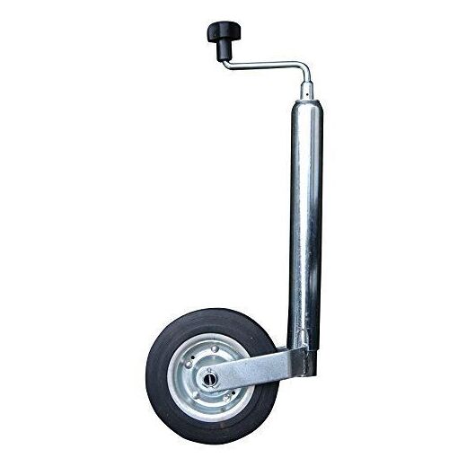 Unitec 10372 Roue Jockey Avec Manivelle 48 Mm