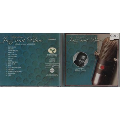 Cd Legende Of Jazz And Blues Miles Davis