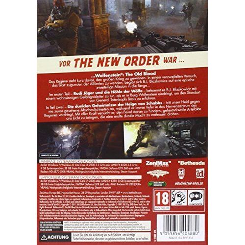 Wolfenstein : The Old Blood [Import Allemand] Pc