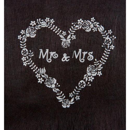 Chemin De Table Mr & Mrs 30cmx5m