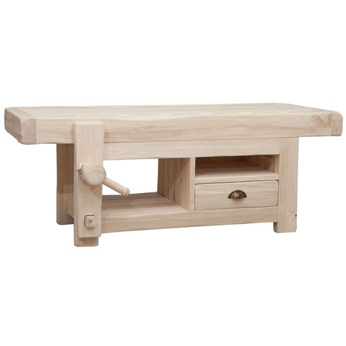 Porte Tv En Bois Massif Finition Naturelle L120xpr65xh45