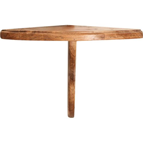 Étagère DAngle En Bois Massif De Tilleul Finition Naturelle L22 Xpr 22 X H120 Cm Made In Italy