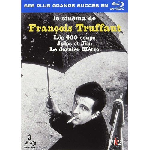 Le Cinéma De Francois Truffaut : Les 400 Coups + Jules Et Jim + Le Dernier Métro - Blu-Ray