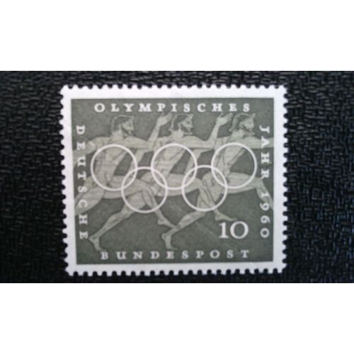 Timbre Allemagne Yt 206 1960 Jeux Olympiques D'été 1960, Rome