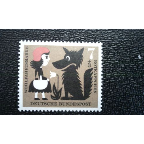 Timbre Allemagne Yt 213 1960 Contes De Grimm