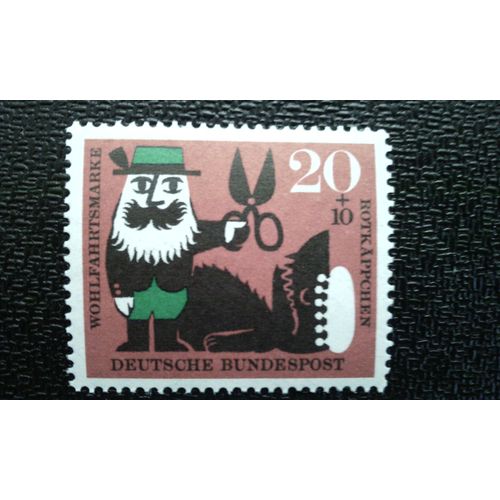 Timbre Allemagne Yt 215 1960 Contes De Grimm