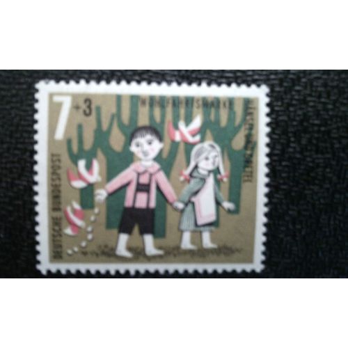 Timbre Allemagne Yt 241 1961 Contes De Grimm