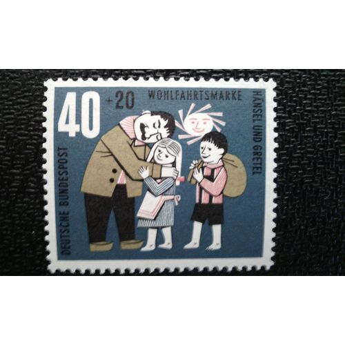 Timbre Allemagne Yt 244 1960 Contes De Grimm