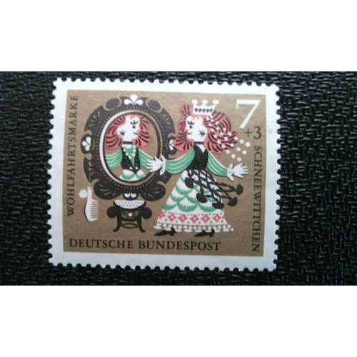 Timbre Allemagne Yt 257 1962 Contes De Grimm