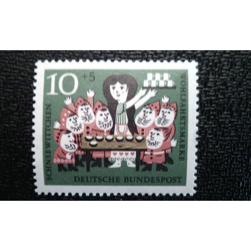 Timbre Allemagne Yt 258 1962 Contes De Grimm