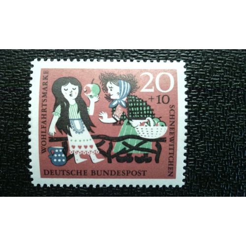 Timbre Allemagne Yt 259 1962 Contes De Grimm