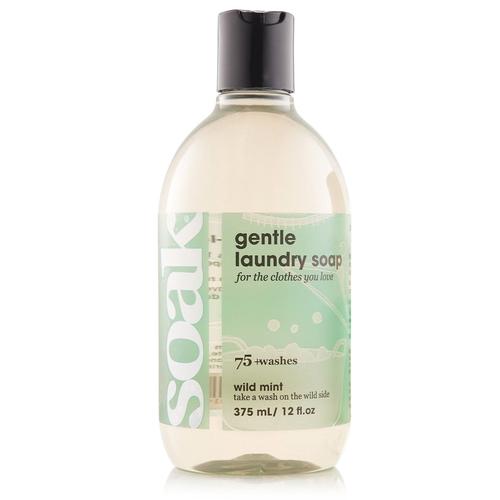 Soak - Lessive Pour Linge Délicat, Modern Laundry Care, Respect De L'environnement 375 Ml Mint 