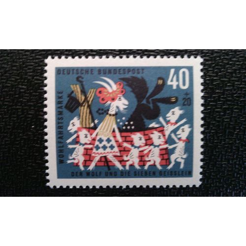 Timbre Allemagne Yt 283 1963 Contes De Grimm