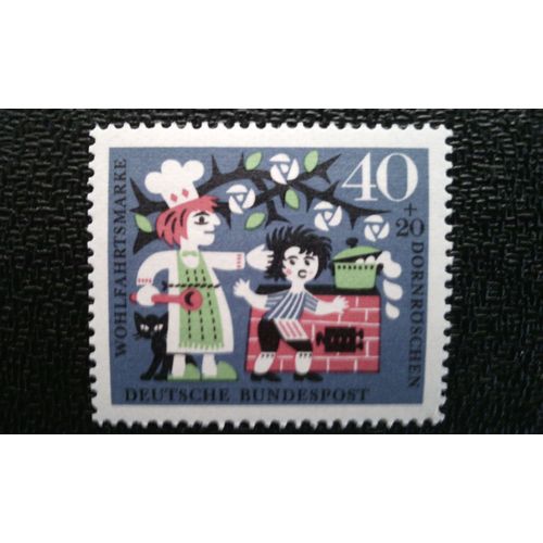 Timbre Allemagne Yt 318 1964 Contes De Grimm