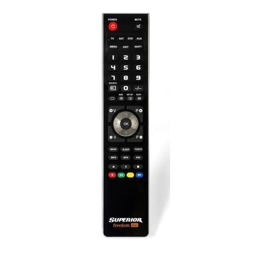 Télécommande TV SUPERIOR Freedom Micro-USB 4in1 Noir