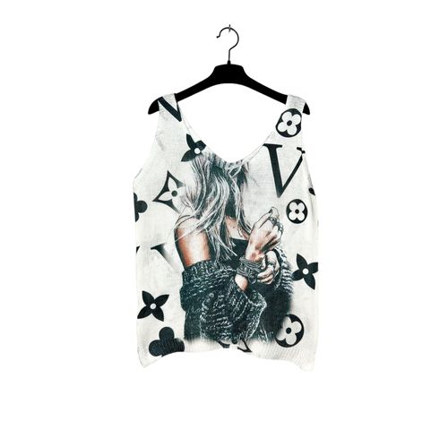 Debardeur D'ete Multicolore Femme Lucky Nana Paris Taille 42/44