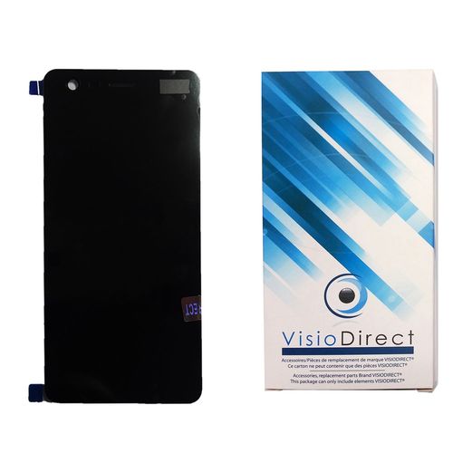 Visiodirect® Ecran Complet Pour Nokia 2 5.0" Téléphone Portable Noir Vitre Tactile + Lcd