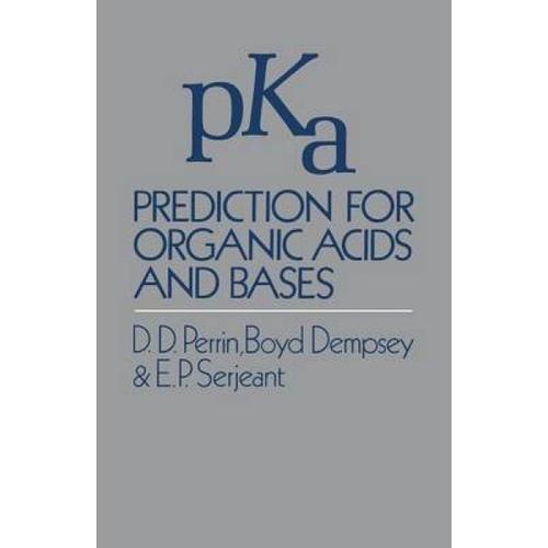 Pka Prediction For Organic Acids And Bases