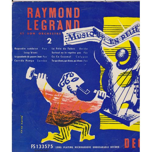 Musique En Relief N°2 Rapsodie Suédoise _ Loup Blanc - La Goualalante Du Pauvre Jean - Corrida Pampa - La Fête Du Tabac - Surtout Ne Le Répétez Pas - Cococnut Calypso - Toi Qui Disais, Qui Disais