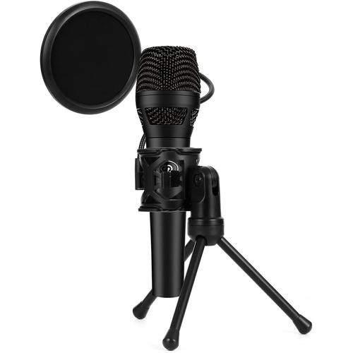 Support de Microphone de Bureau, Support de Condensateur de Studio, Pieds et Supports pour Micros Adapté au Studio D'enregistrement, à l'enregistrement à Domicile et au Doublage