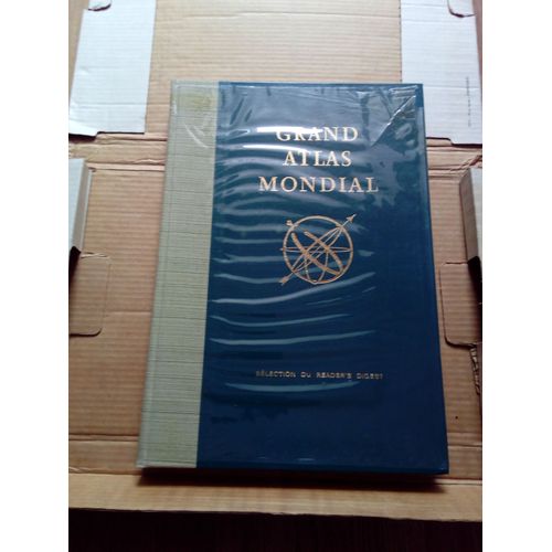 Grand Atlas Mondial De Sélection Reader'S Digest 1964 Brodard Et Taupin
