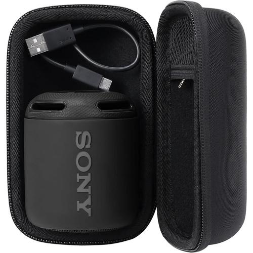 Dur Cas étui de Voyage Housse Porter pour Sony SRS-XB12 Enceinte Portable Bluetooth Extra Bass Waterproof