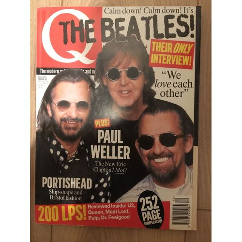 Q Music Magazine December 1995 No 111 The Beatles