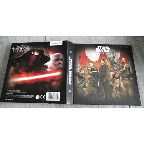 Album Star Wars Leclerc Rogue One Complet Avec Tous Les Jetons Et Le Poster.