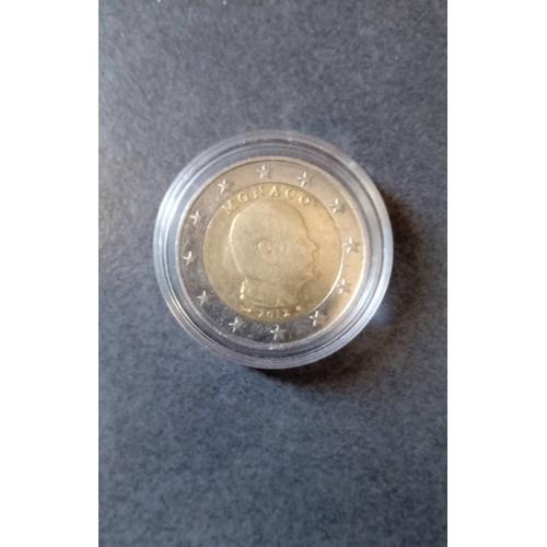 2 Euros Monaco Frappe Année 2012 Occasion Et Protection