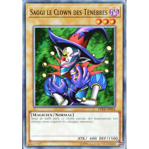 Carte Yu-Gi-Oh Dpkb-Fr006 Saggi Le Clown Des Ténèbres