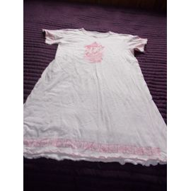 Chemise De Nuit E Coton 14 Ans Rose