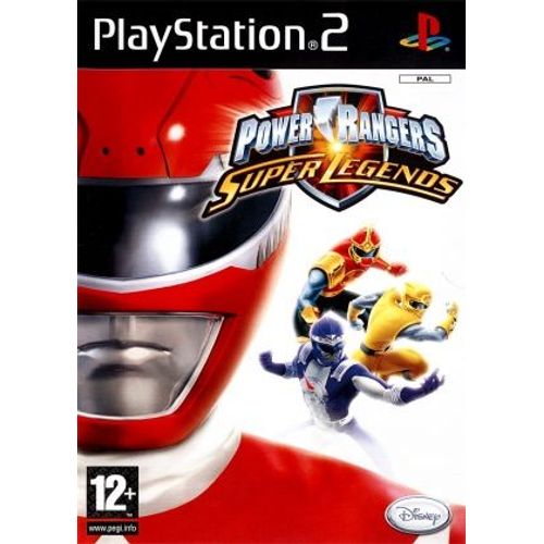 Lot - Power Rangers - Super Legends - Sur Ps2 - Playstation 2 + 1 Jeu Pc Neuf (Voir Photos)