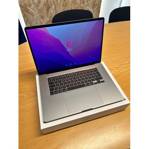 Apple MacBook Pro Touch Bar Fin 2019 - 16" Intel Core i9 - 2.3 Ghz - Ram 32 Go - SSD 1 To - Gris sidéral