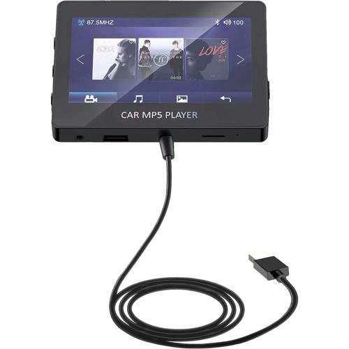 Voiture MP5 Lecteur Bluetooth 5.0 Transmetteur FM Soutien TF U Disque Lecteur Lecteur Voiture Voiture Voiture Electronic pour Voiture M6