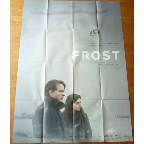 Frost De Sharunas Bartas Avec Mantas Janciauskas, Lyja Maknaviciute... - Affiche Originale De Film Format 120 X 160 Cm