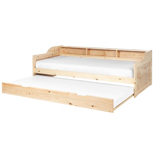 Lit Gigogne En Bois Clair 90 X 200 Cm Edern