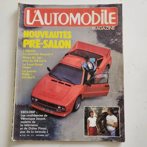 L'automobile Magazine Sept.1982