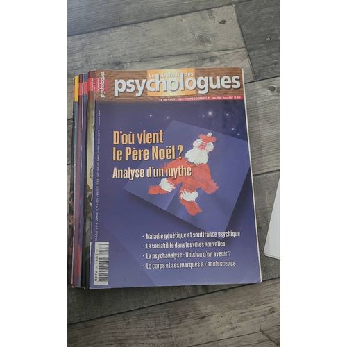 Le Journal Des Psychologues, Lot De 11 Magazines