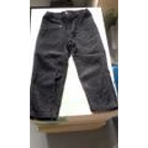Pantalon Velours Noir Garcon 3 Ans