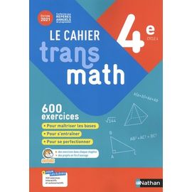 Le Cahier Transmath 4e