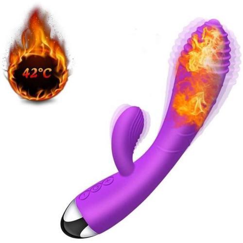 Vibromasseur F1 Femme, Chauffant Avec 10 Modes De Vibration - Sextoy Femme, Clitoris, Vibromasseur Puissant, Sextoy Chauffant, Sextoy Femme Couple, Vibro Connecté, Sextoy Femme Vaginal,