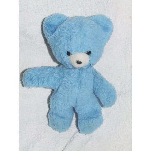 Ours Boulgom Bleu Ancien Vintage