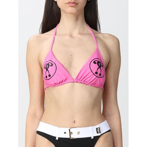 Moschino Swim Soutien-Gorge Avec Imprimé Rose