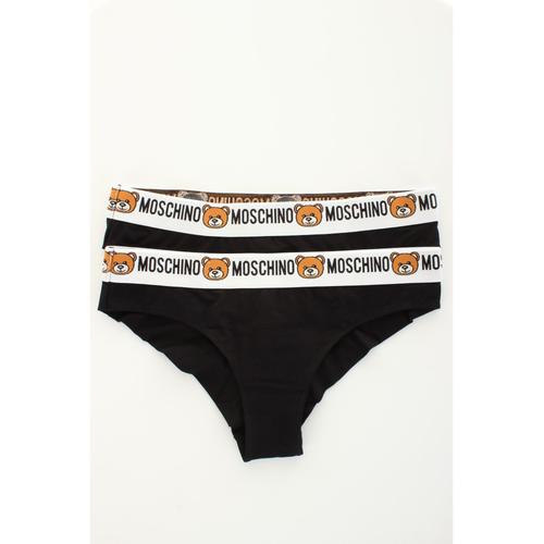 Moschino Underwear Lot De 2 Slips Brésiliens Noir