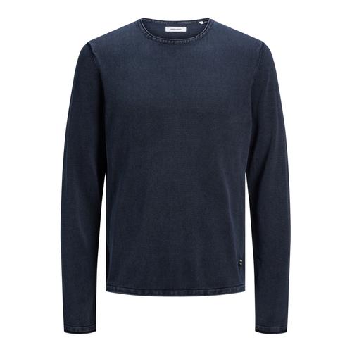 Jack&jones Pull Col Rond Couleur Délavé